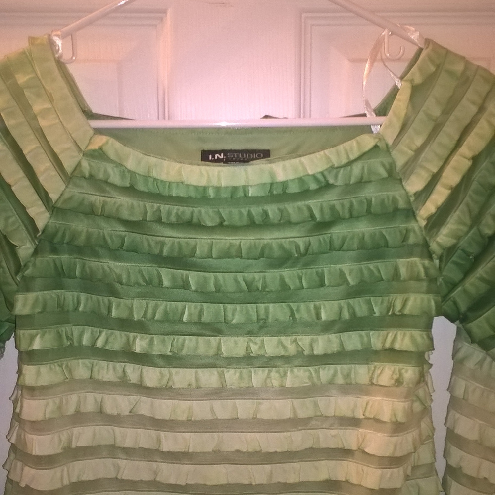 Lettuce Ruffled Blouse - Picture 2 of 7
